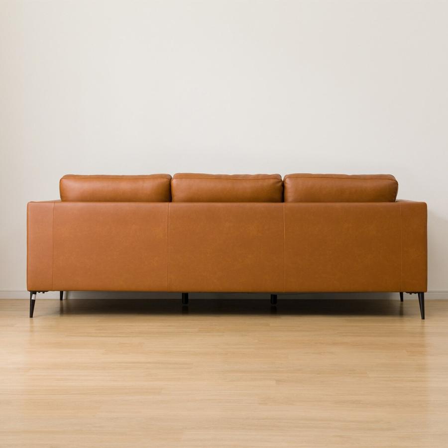 ニトリ（NITORI） ソファー ソファ 3人掛け ソファ(LB01 BR) : ニトリ