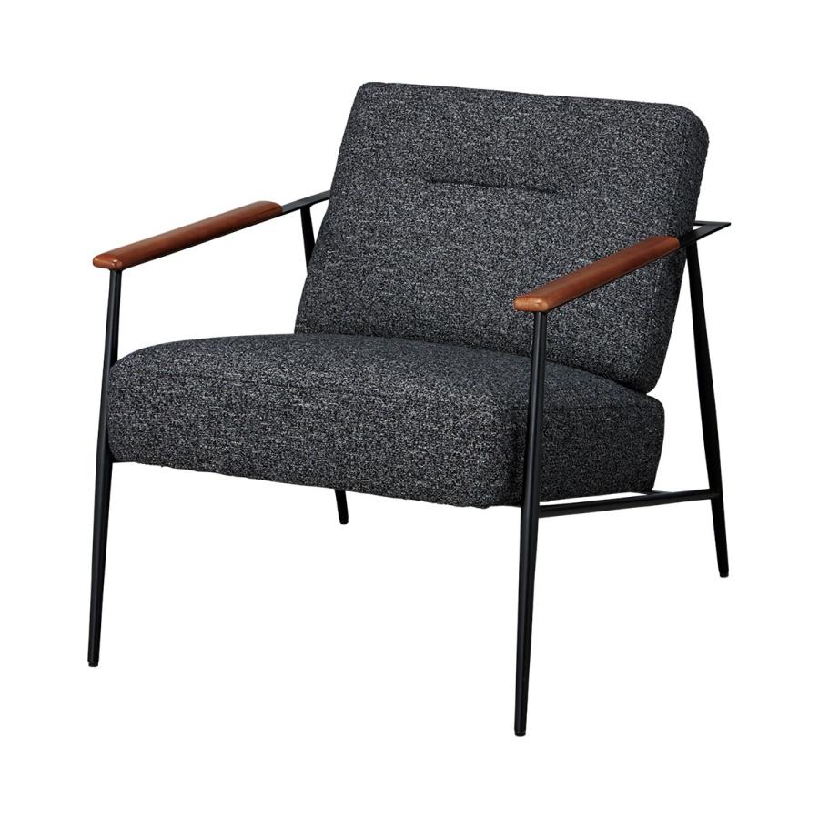 【値下げしました】ニトリアクセントチェア　1人掛けソファ　グレー ニトリ アクセントチェア(AW14 DGY) ソファー ソファ 1人掛け 布