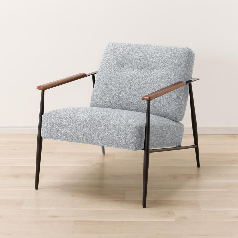 アクセントチェア(AW14 LGY) ソファー ソファ 1人掛け 布 ニトリ | ニトリ