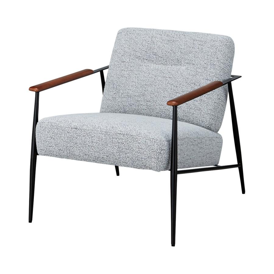 アクセントチェア(AW14 LGY) ソファー ソファ 1人掛け 布 ニトリ | ニトリ | 02