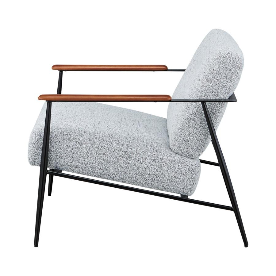 アクセントチェア(AW14 LGY) ソファー ソファ 1人掛け 布 ニトリ | ニトリ | 04