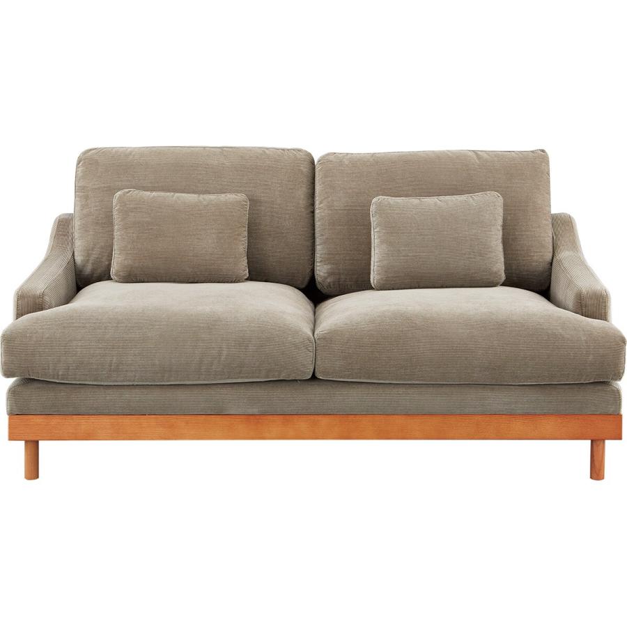 ニトリ（NITORI） ソファー ソファ 2人掛け 布張りソファ(LB03 MO