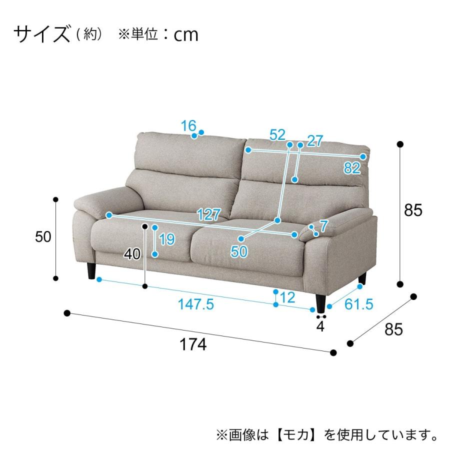 6/16まで。最終値下げ 美品 ニトリ ソファ MK02 LGY ニトリ 3人掛け布張りソファ(MK02 KD LGY) : ニトリ Yahoo!店