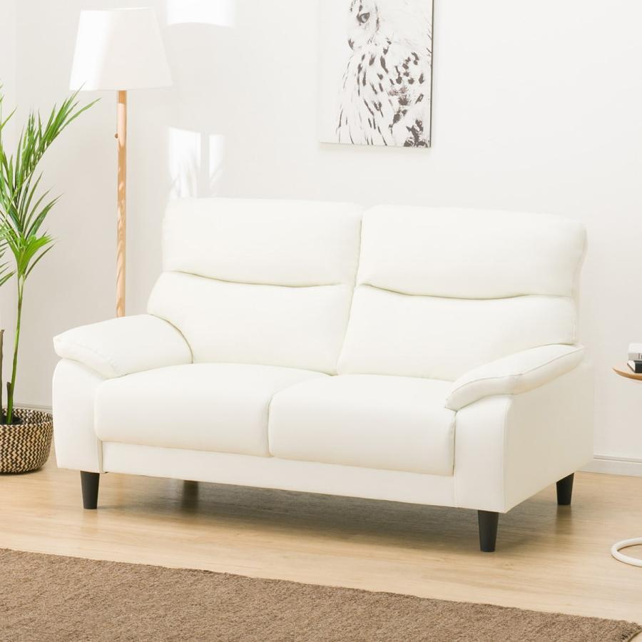 傷、汚れに強い合成皮革2人掛けソファ(MK02KD Nシールド IV)ニトリ