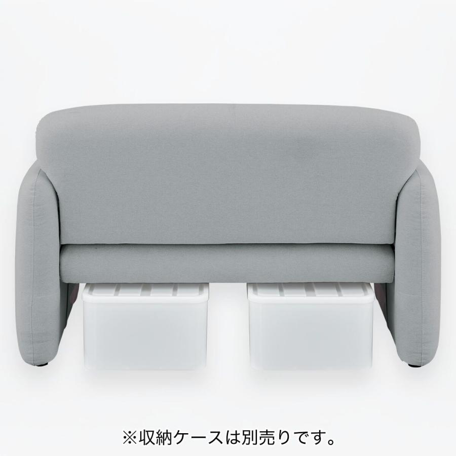 ニトリ（NITORI） ソファー ソファ 脚元に収納できるコンパクトソファ