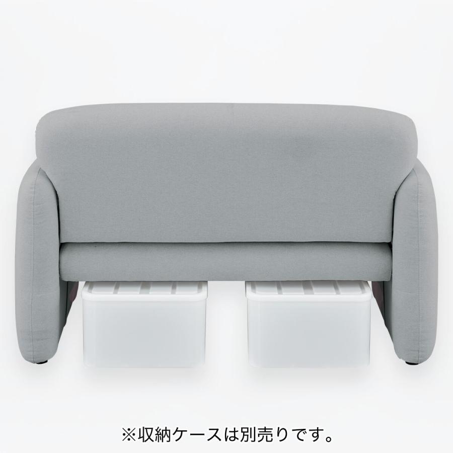 ニトリ ソファー ソファ 脚元に収納できるコンパクトソファ 布 ニトリ ソファー ソファ 脚元に収納できるコンパクトソファ 布