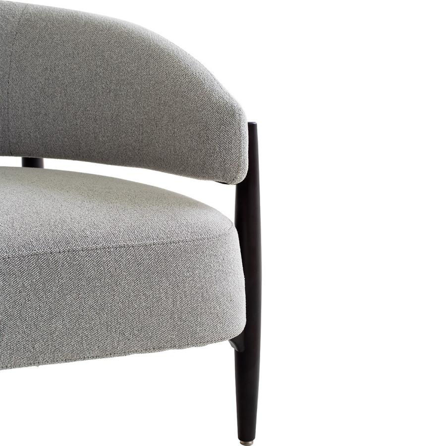 ニトリ（NITORI） ソファー ソファ 布張り1人掛けソファ(AW20 GY