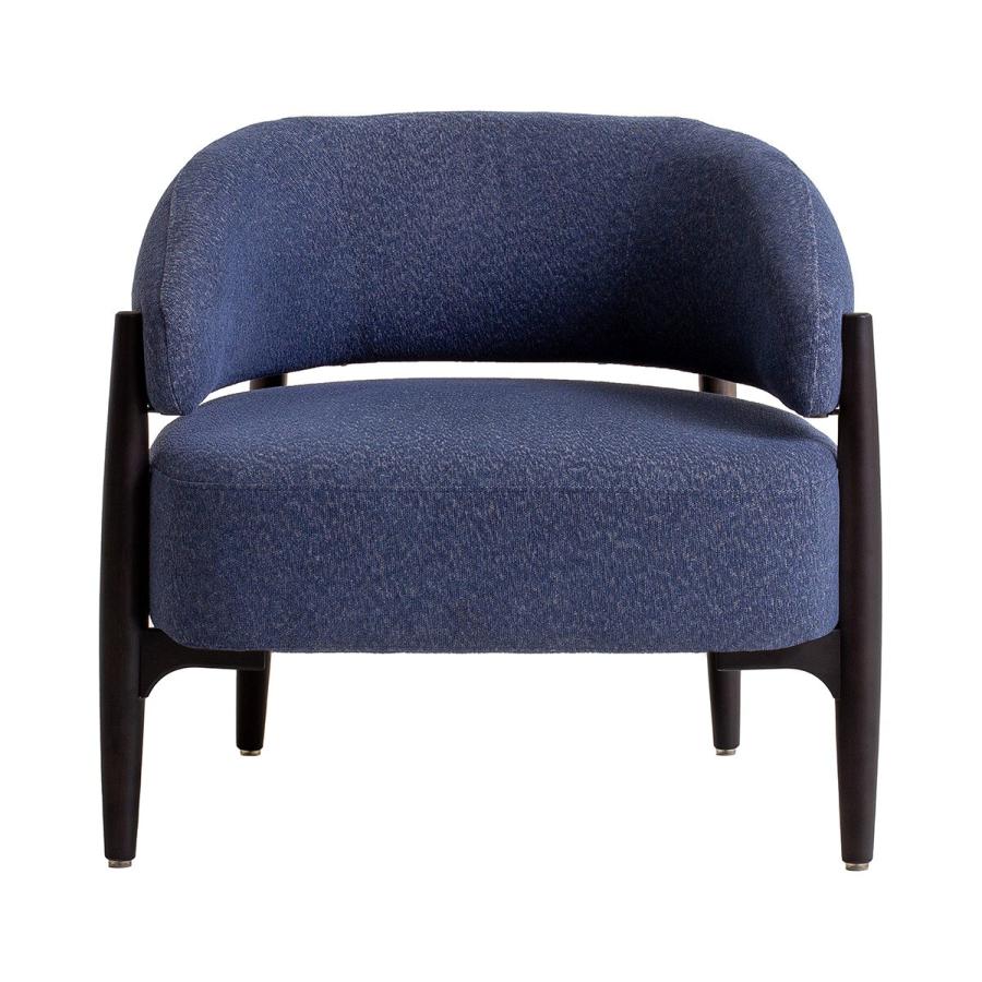 ニトリ 1人用ソファ ニトリ ソファー ソファ 布張り1人掛けソファ(AW20 BL) : ニトリ