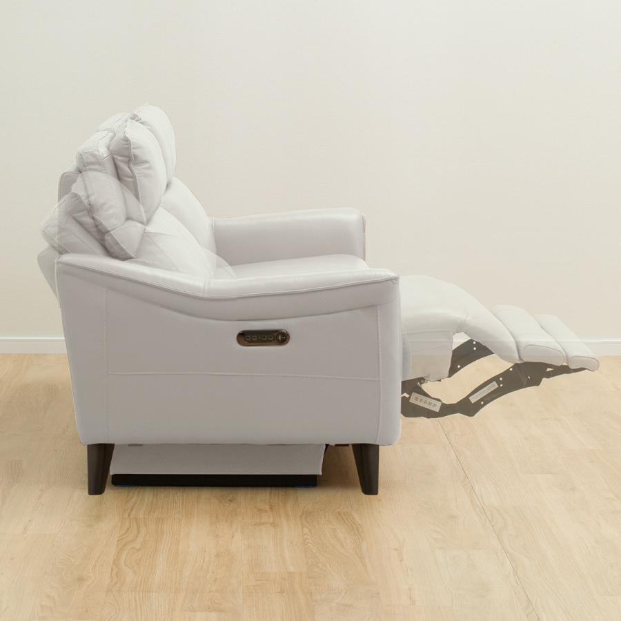 ニトリ★電動リクライニングソファ★3人掛けソファ★チェリーブ ニトリ ソファー ソファ 3人掛け 左電動リクライニングソファ