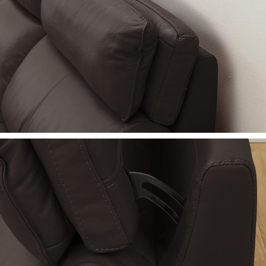 3人用本革ソファ チェリーブ両電動 Sk Dbr ニトリ 配送員設置 5年保証 ニトリ Yahoo 店 通販 Yahoo ショッピング