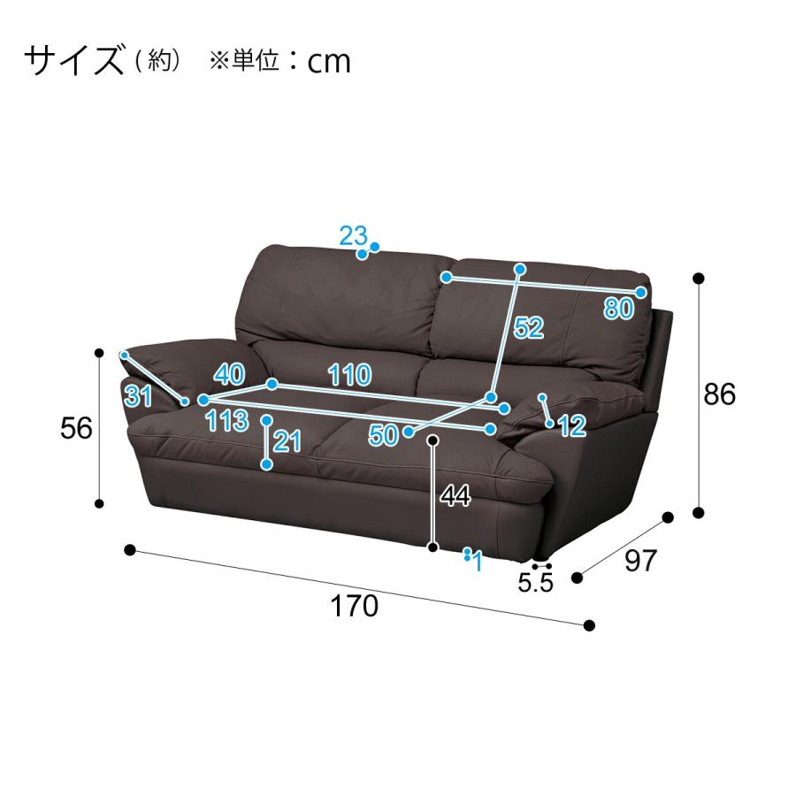 ニトリ ソファー ソファ 2人掛け 合成皮革ソファ (Nシールド ニトリ ソファー ソファ 2人掛け 合成皮革ソファ (Nシールド