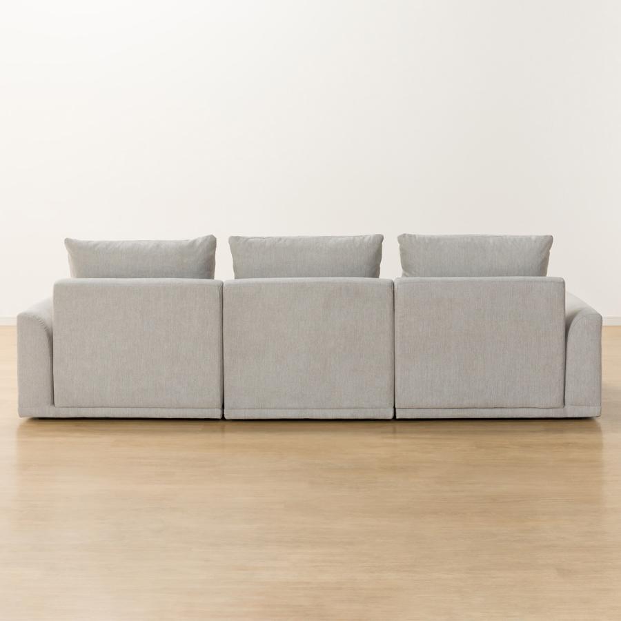 ニトリ ソファー ソファ 3人掛け 布張りローソファ(HM04 MO) 座