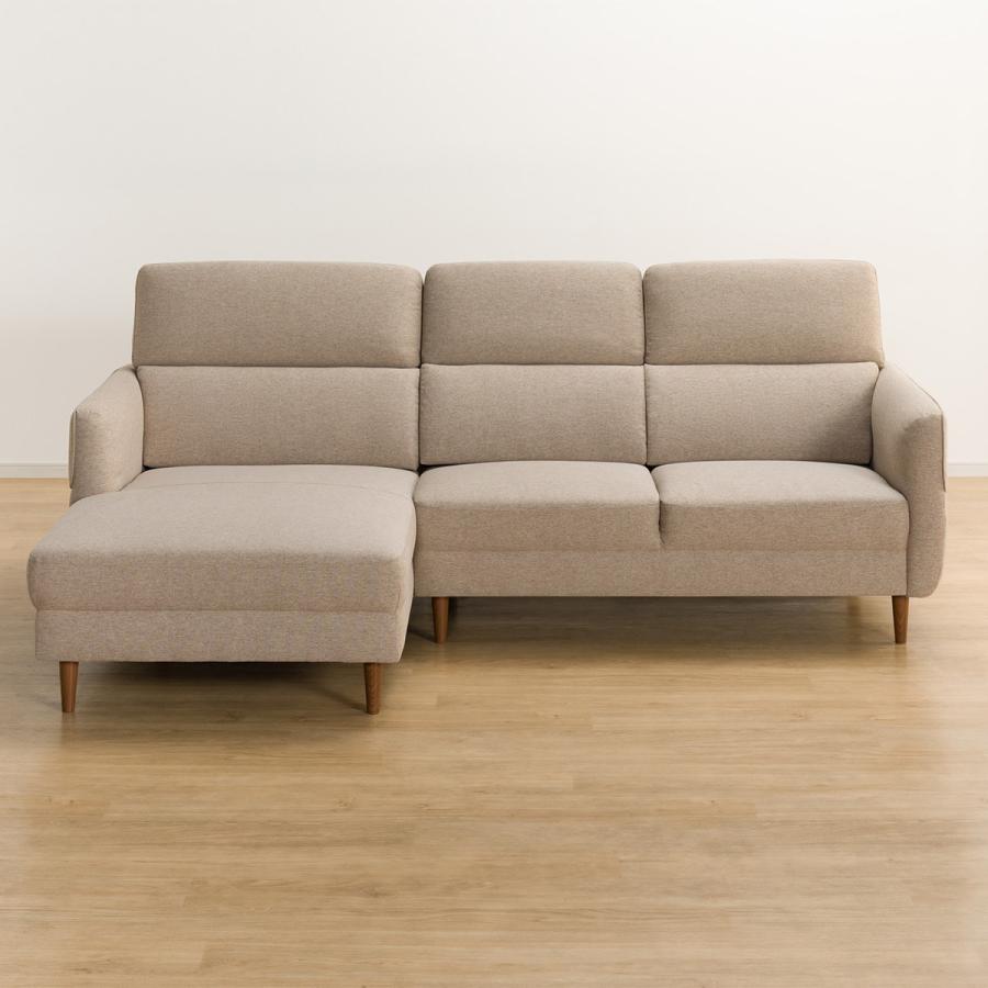 【送料込み】ニトリ　布張りカウチソファ　DR-BE ベージュ　3人掛け4人掛け 送料込み】ニトリ 布張りカウチソファ DR-BE ベージュ 3人掛け4