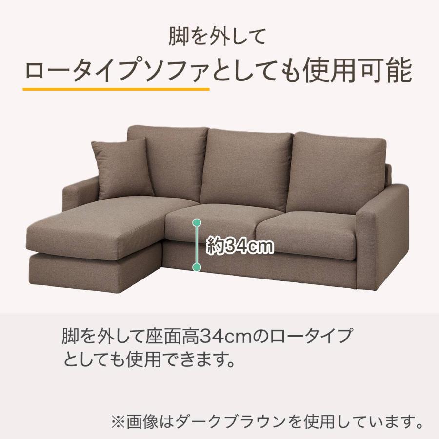 【Hamabeo 様限定】ニトリ カウチソファ 3人掛け(CS02 N)① Hamabeo 様限定】ニトリ カウチソファ 3人掛け(CS02 N)① - メルカリ