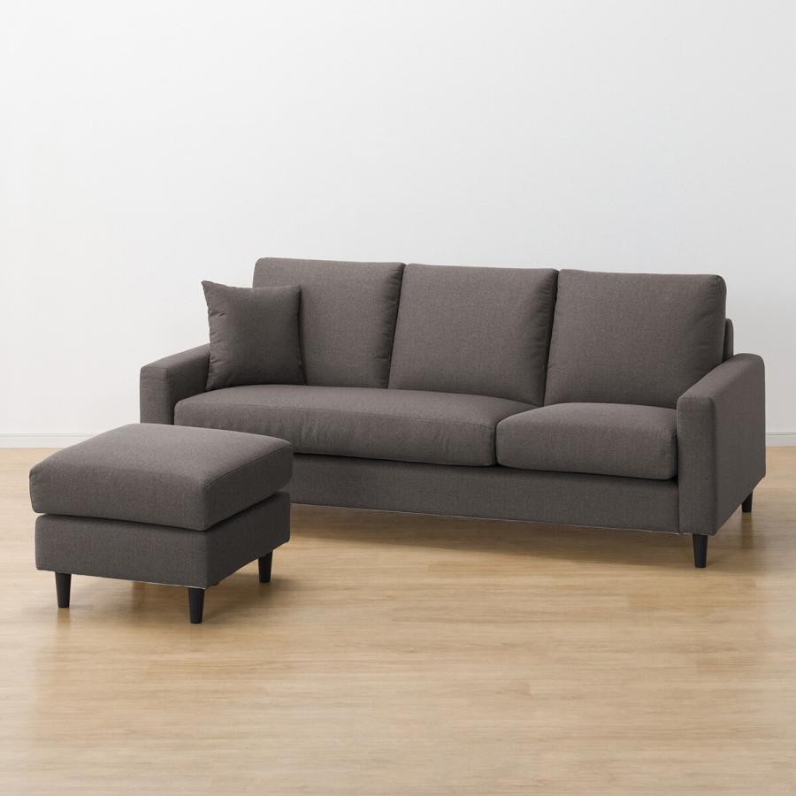 ソファー ソファ 布張りカウチソファ(CS02 H-DGY) ニトリ : 1155987  