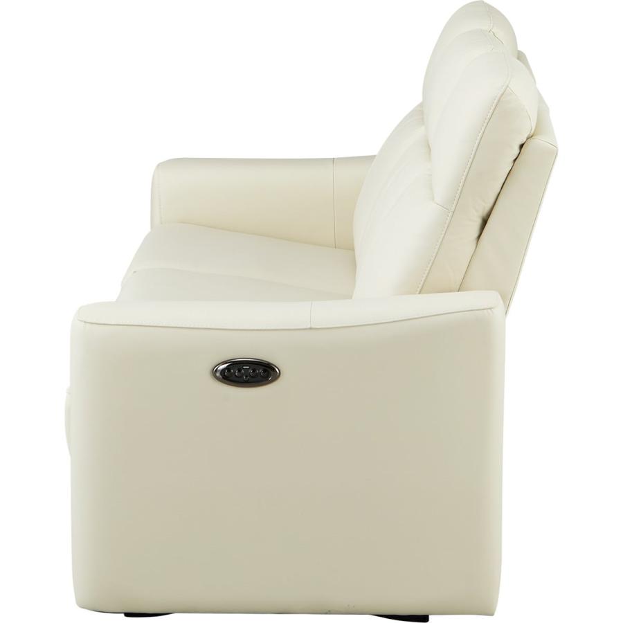 3人掛け電動リクライニングソファ(UM01 IV 2モーター) 3人掛け電動リクライニングソファ 本革(一部合成皮革)タイプ (UM01 2