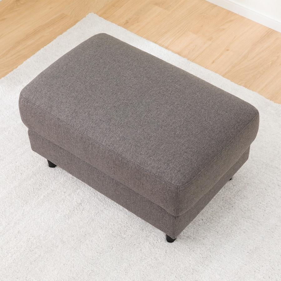 ニトリ　ファブリック オットマン オットマンにもなるカジュアルスツール (GY) | ニトリネット