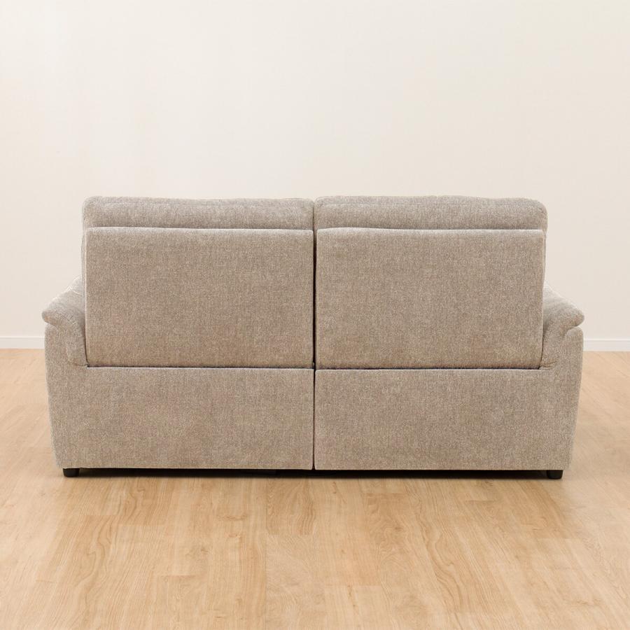 ニトリ 3人掛け電動布張りリクライニングソファ(KK6133 BE