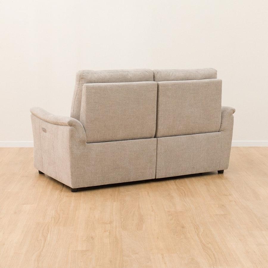 送料込✩︎ ニトリ　ベージュ 2人掛けリクライニングソファ　美品✩︎ ニトリ ソファー ソファ 2人掛け 電動リクライニングソファ