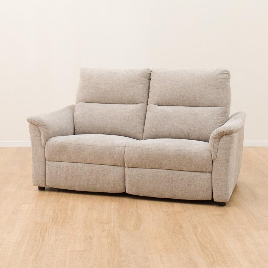 ★【美品】ニトリ　電動リクライニングソファ ベージュ 2人掛け ニトリ 2人掛け電動リクライニングソファ(UM04 IV) : ニトリ