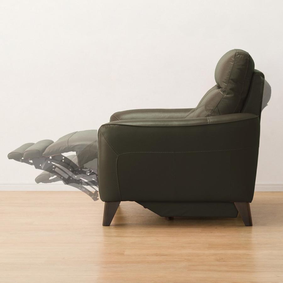 ニトリ ソファー ソファ 1人掛け 電動リクライニングソファ (アネーロ