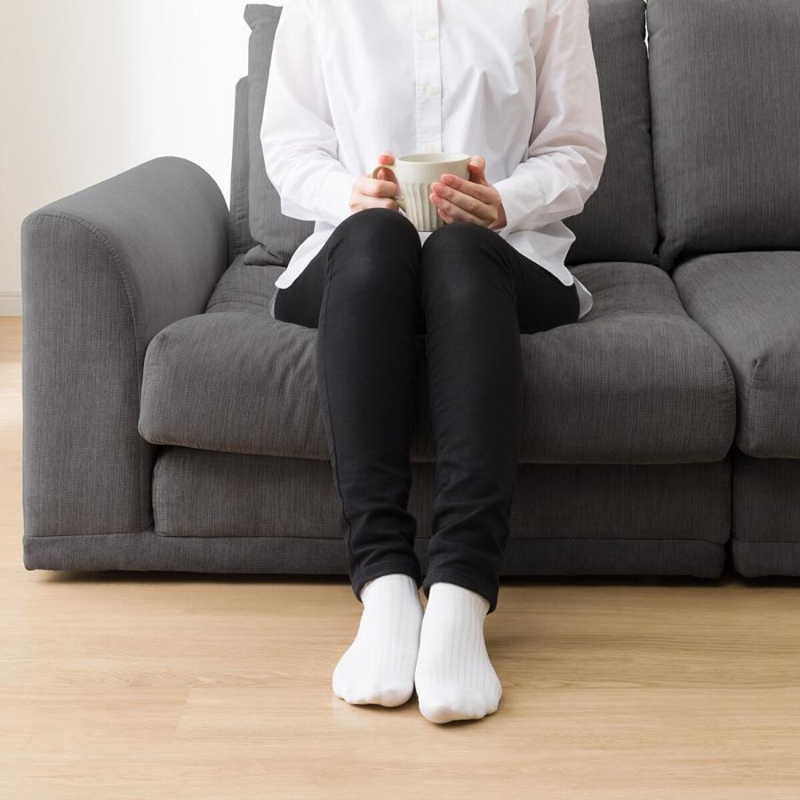 ニトリ（NITORI） ソファー ソファ 片肘3人掛け 布張りローソファ(HM04