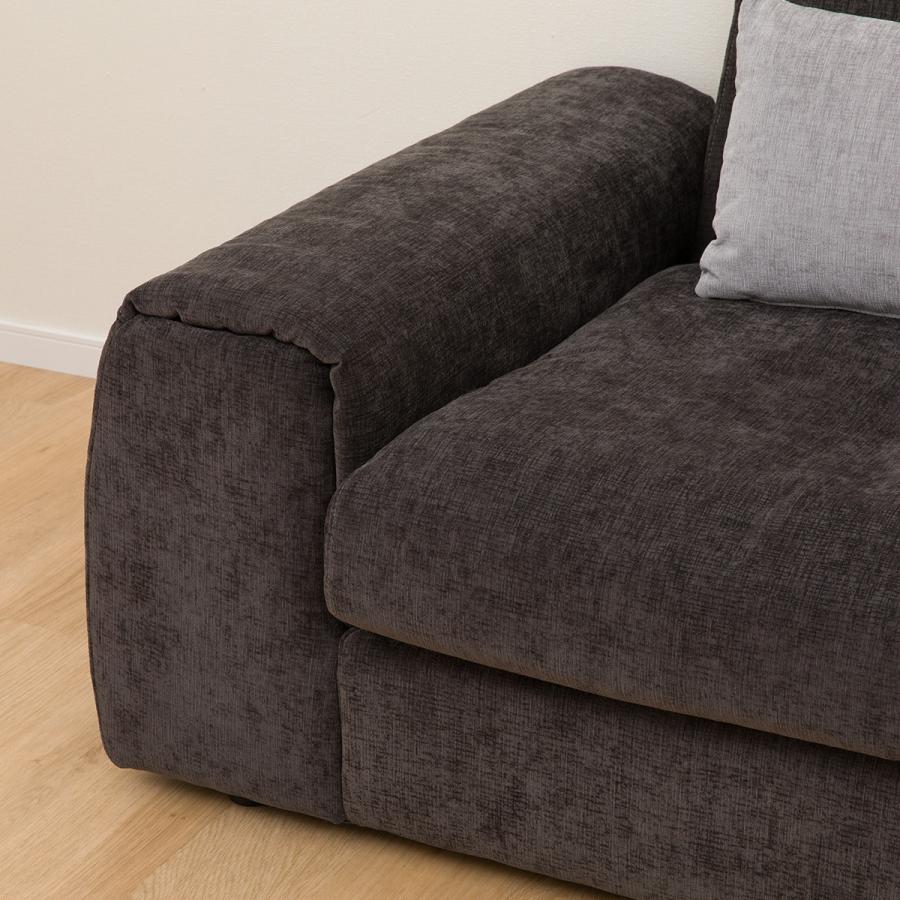 ニトリ 2人掛け布張りセパレートソファ(LB04 GY) : ニトリ Yahoo