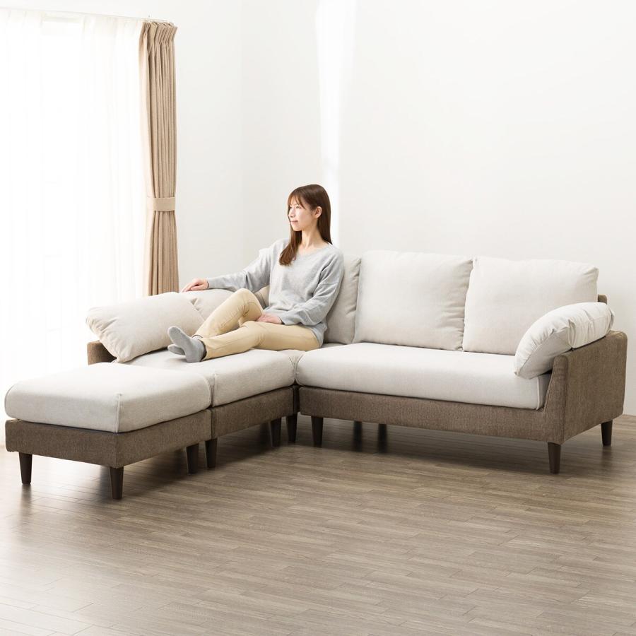 ニトリ ソファー ソファ コーナーソファ4点セット(XL07 BE ニトリ ソファー ソファ コーナーソファ4点セット(XL07 BE