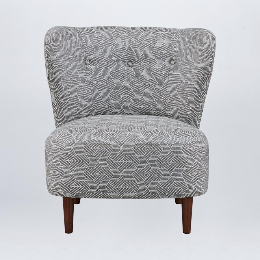 ニトリ（NITORI） アクセントチェア(KK098 GY) ソファー ソファ 1人