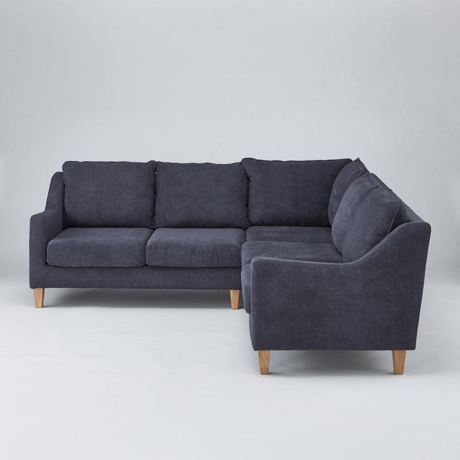 ニトリ☆使用1ヶ月未満☆ANM001 DBL(Living in Comfort ニトリ（NITORI） 布張りコーナーソファセット(ANM001 Living in