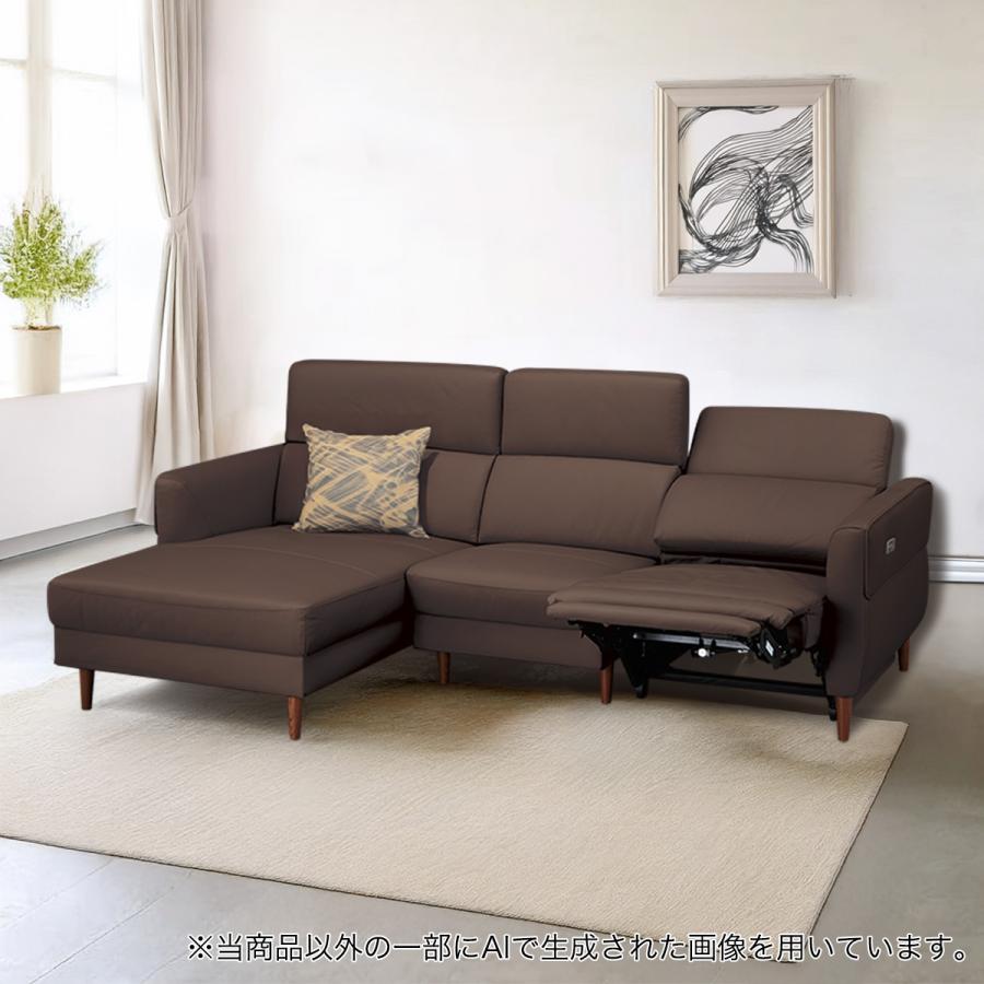 ニトリソファー ニトリ 電動カウチソファ(KK026RC DBR) 期間限定価格：9/24まで