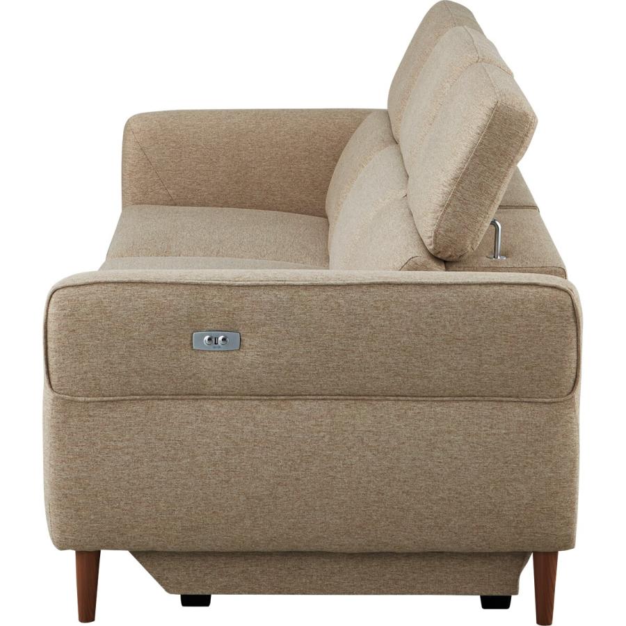 3人掛け電動布張りリクライニングソファ ニトリ ソファー ソファ 3人掛け 電動布張りリクライニング