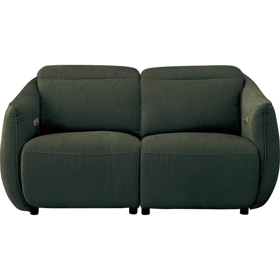 ニトリ（NITORI） 2人掛け電動布張りリクライニングソファ(LE09 2M YGR