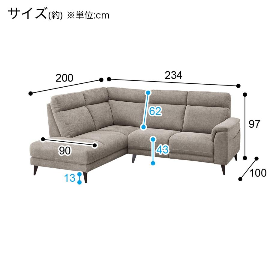 ニトリ ソファー ソファ コーナーソファセット(LB07 RC LGY ニトリ ソファー ソファ コーナーソファセット(LB07 RC LGY