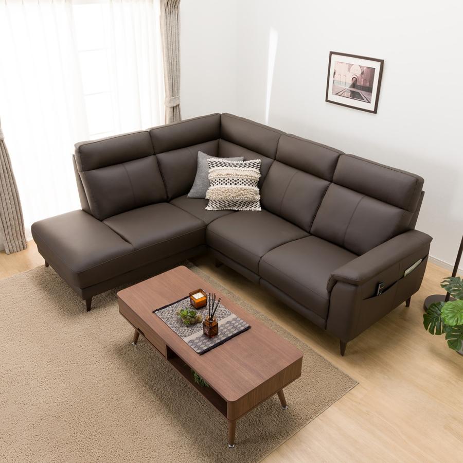 ニトリ コーナーソファ(LB07 革 RC DBR) : ニトリ Yahoo!店 ニトリ コーナーソファ(LB07 革 RC DBR) : ニトリ Yahoo!店