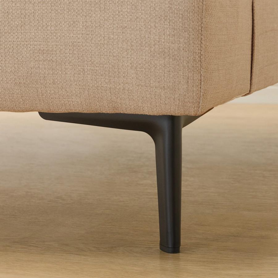 広い座面のゆったりソファ(MS01 3人掛け 肘なし BE) ニトリ : ニトリ