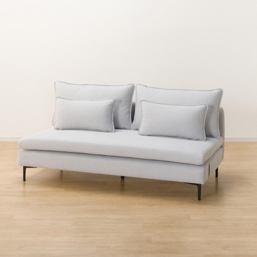 ニトリ広い座面のゆったりソファNシールド3人掛け肘なしMS01 広い座面のゆったりソファ(MS01 3人掛け 肘なし Nシールド RE