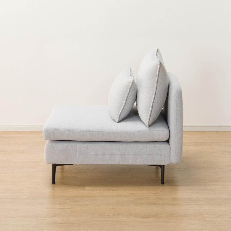 ニトリ広い座面のゆったりソファNシールド3人掛け肘なしMS01➕スツールMS01 広い座面のゆったりソファ(MS01 3人掛け 肘なし Nシールド BE