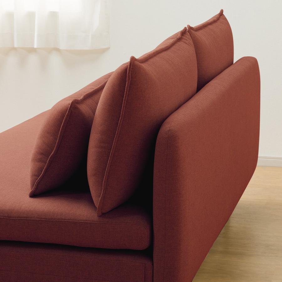 【ニトリ】肘掛けあり　180cm 長ソファ　(送料無料) ニトリ】肘掛けあり180cm 長ソファ(送料無料)