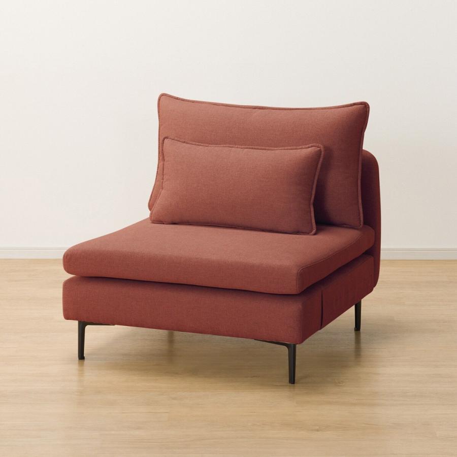 ニトリ 広い座面のゆったりコンパクトカウチソファ(MS01 1P