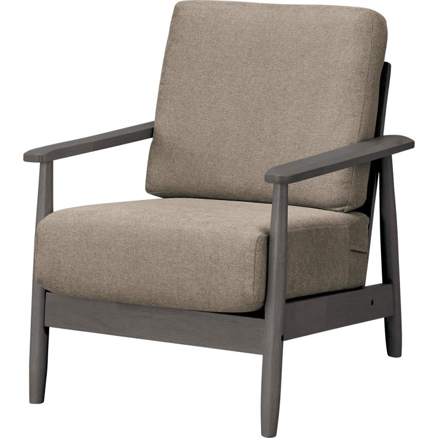 ソファ　椅子　ニトリ ニトリ（NITORI） ソファー ソファ 1人掛け 布張りソファ (IG01 MO/DBR