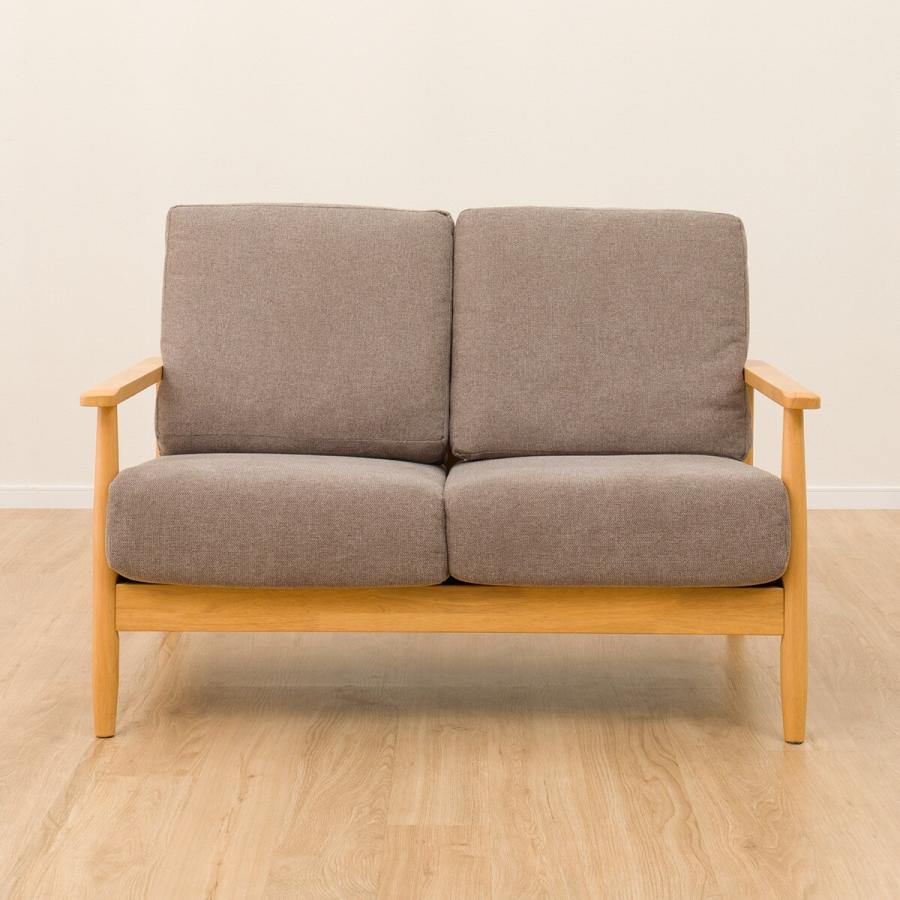 ニトリ（NITORI） ソファー ソファ 2人掛け 布張りソファ(IG01 MO/LBR