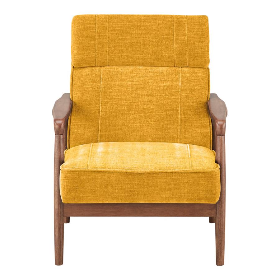 ニトリ（NITORI） 1人用布張りソファ(IC01 YE/MBR) : ニトリ Yahoo!店