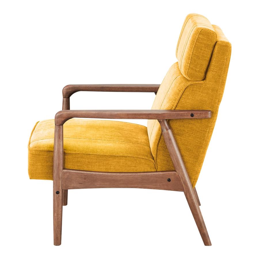 ニトリ（NITORI） 1人用布張りソファ(IC01 YE/MBR) : ニトリ Yahoo!店