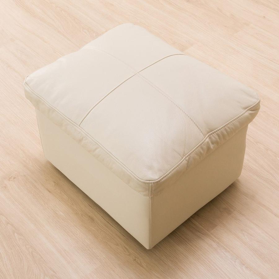 ニトリ（NITORI） スツール 本革(一部合成皮革)タイプ (Sステイツ BE