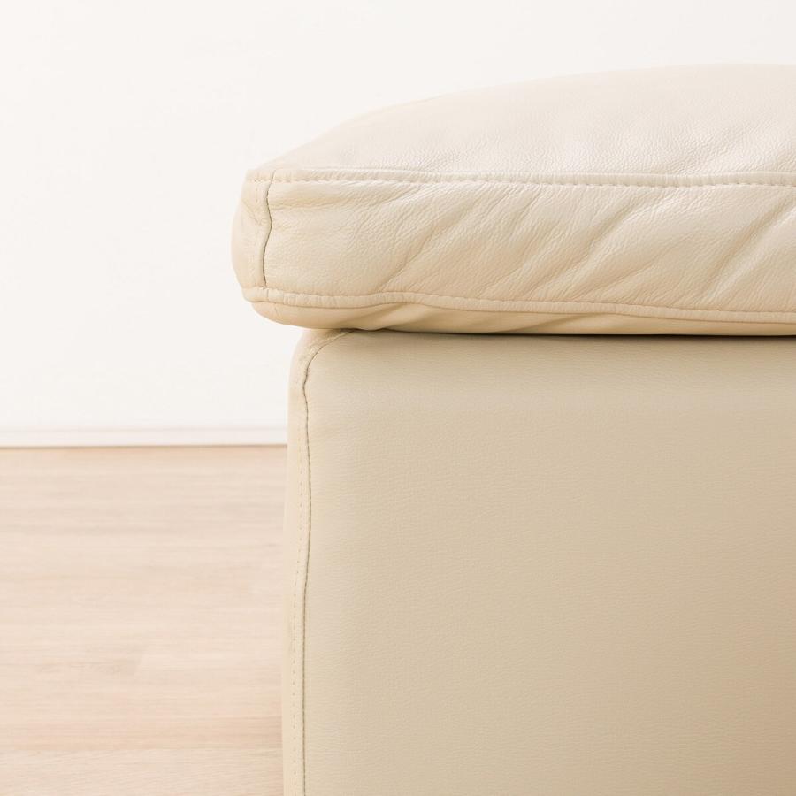 ニトリ 革・レザー スツール ソファ オットマン Sステイツ nitori スツール(Sステイツ BE) ニトリ ニトリ 革・レザー スツール ソファ