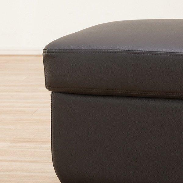 ソファスツール(Nシールド ファン DBR) ニトリ 『玄関先迄納品』 『1年 ...