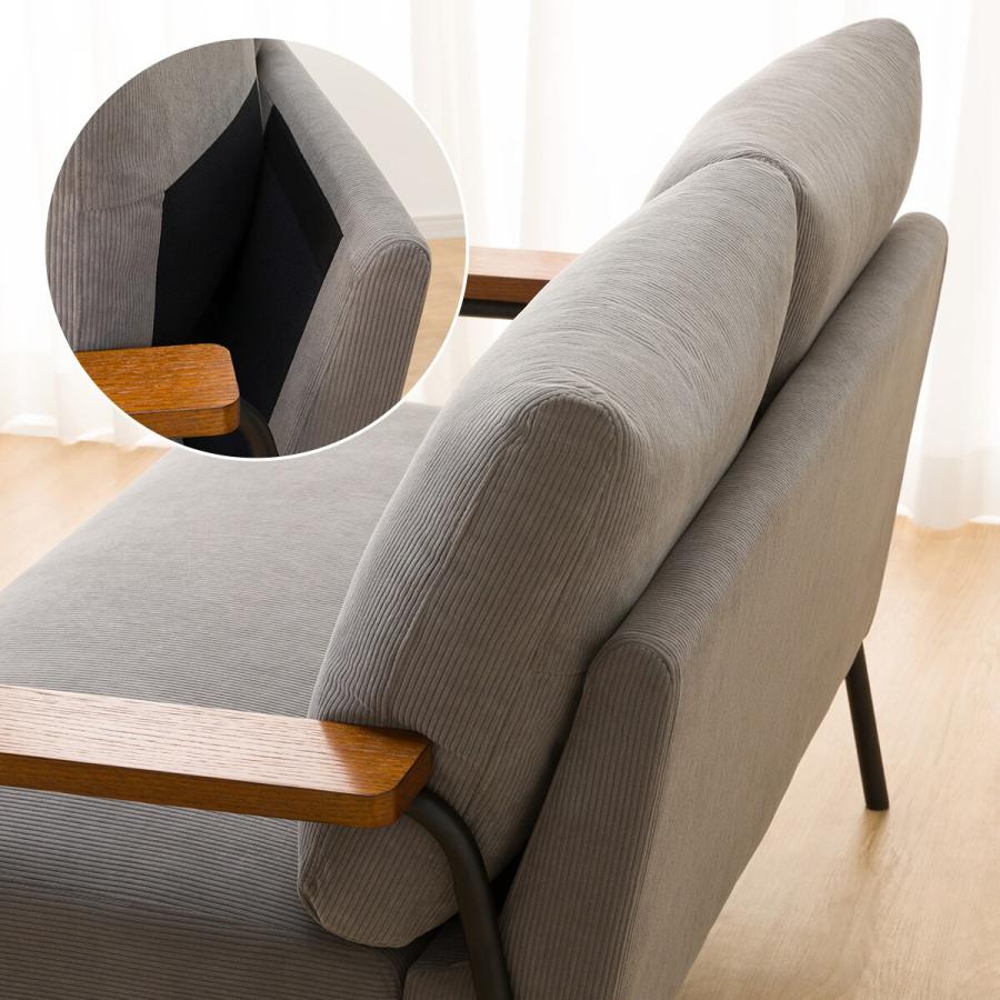 ニトリ（NITORI） ソファー ソファ コーデュロイ生地のコンパクト