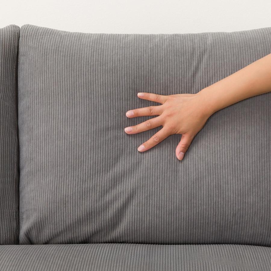 ニトリ（NITORI） ソファー ソファ コーデュロイ生地のコンパクト