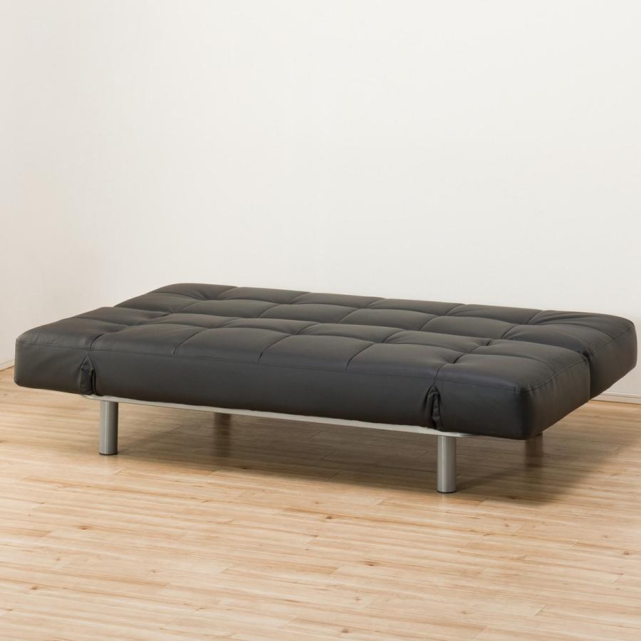 Nシールド 背もたれ・肘の角度調整可能 ソファベッド(Nシールド